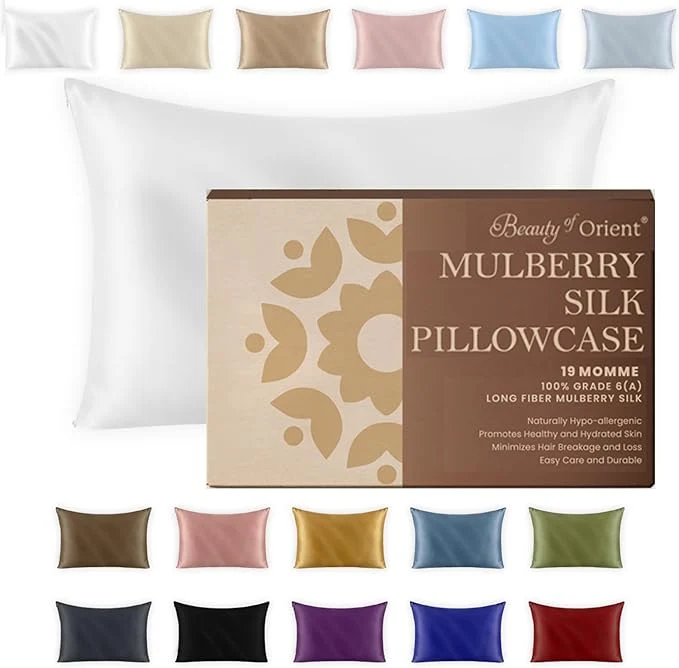 Carefully Designed Premium Mulberry Silk Pillowcase Flexible
