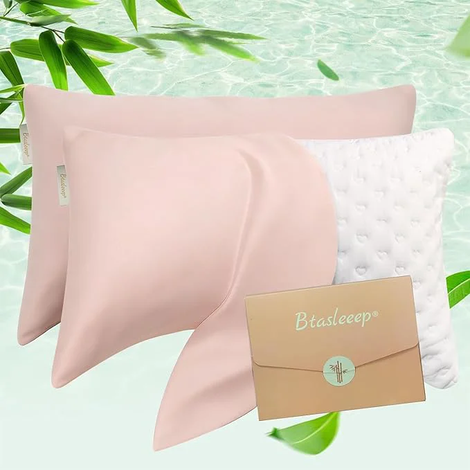 Optimized Cooling Curved Pillowcase for Side Sleeper Pillow Elite