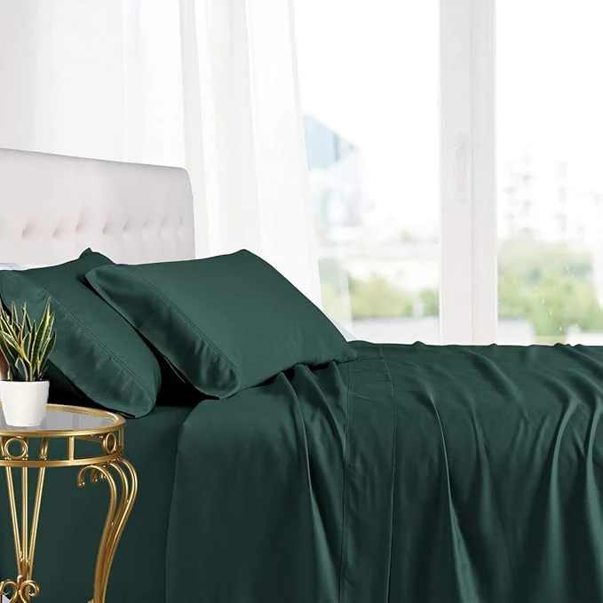 Safe Royal Hotel Bedding Natural Viscose Made from Bamboo Sheets Soft Cooling
