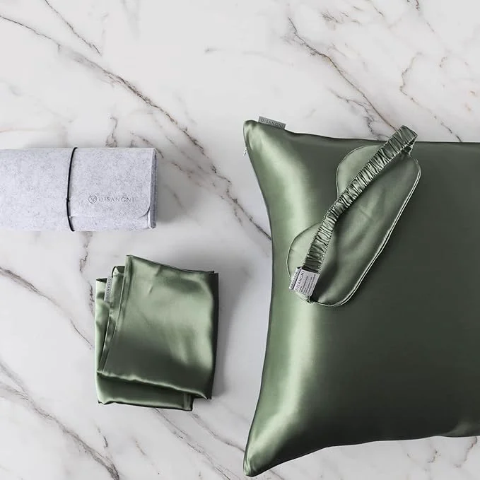 Fast DISANGNI Silk Indulgence Set 22 Momme Natural Mulberry Silk Pillow Case Elite