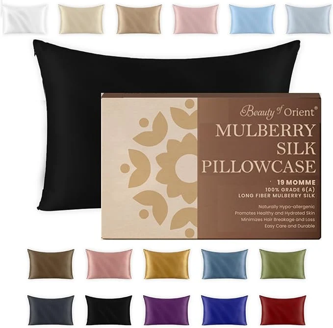 Convenient Pure Mulberry Silk Pillowcase Classic