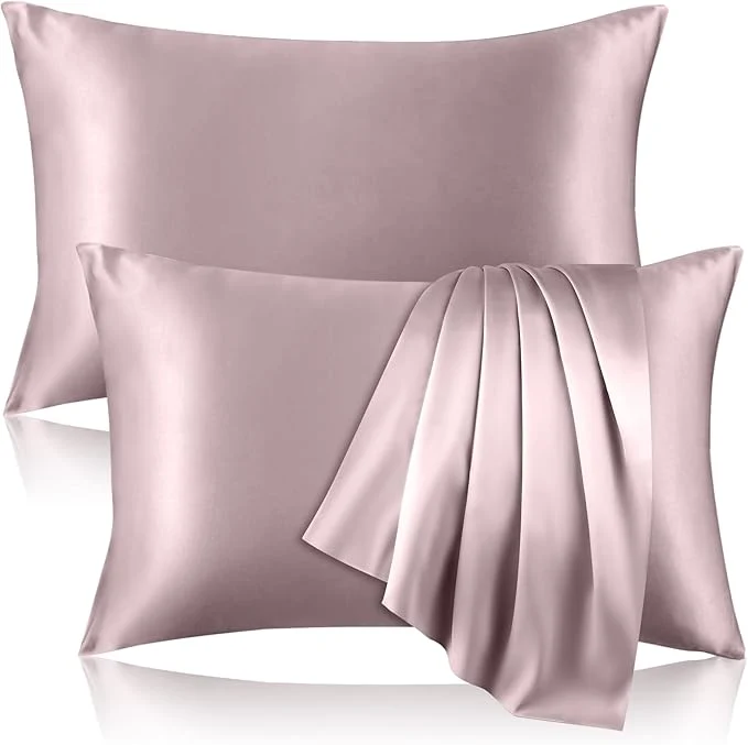 Classic 2 Pack Pure Silk Pillowcase Detailed