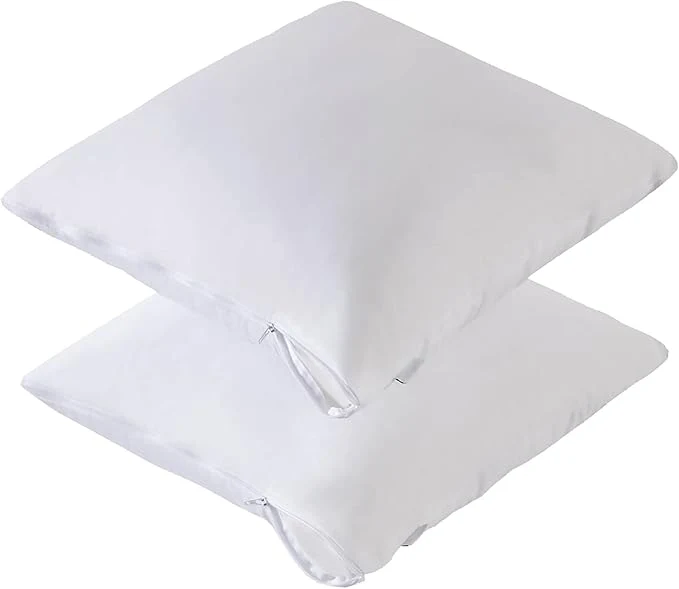 Comfortable Waterproof Feather Proof Pillow Protectors 20×20 Authentic