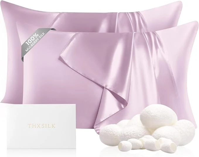 Responsible THXSILK Set of 2 Mulberry Silk Pillowcase Minimalist