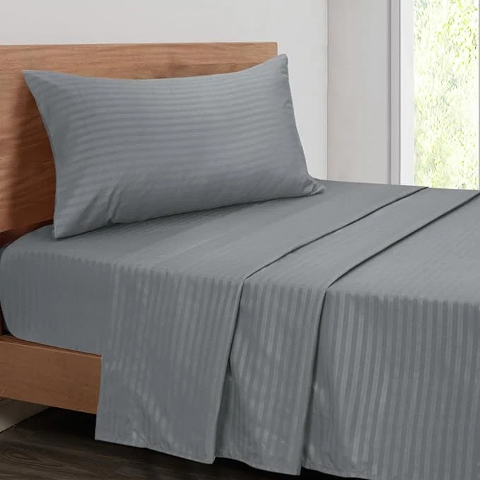 Selected Mejoroom Striped Twin Sheet Set Optimized