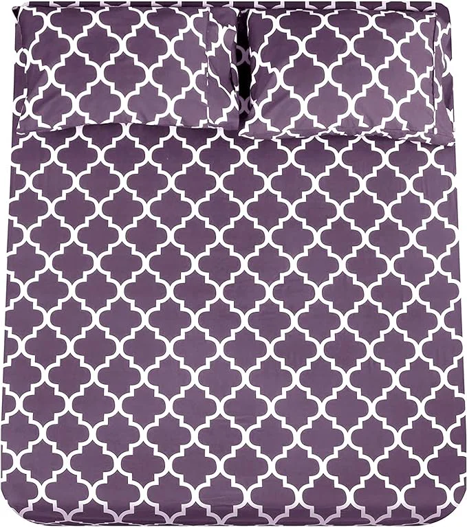 Casual Mejoroom Queen Bed Sheet Set Effective
