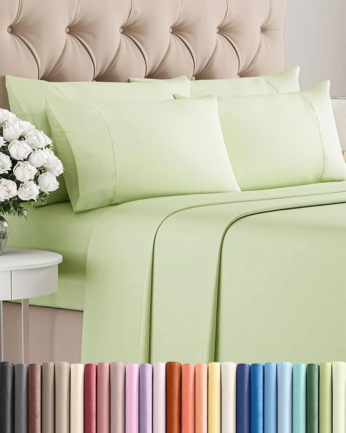 Fine Crafted Queen 6 Piece Sheet Set Soft
