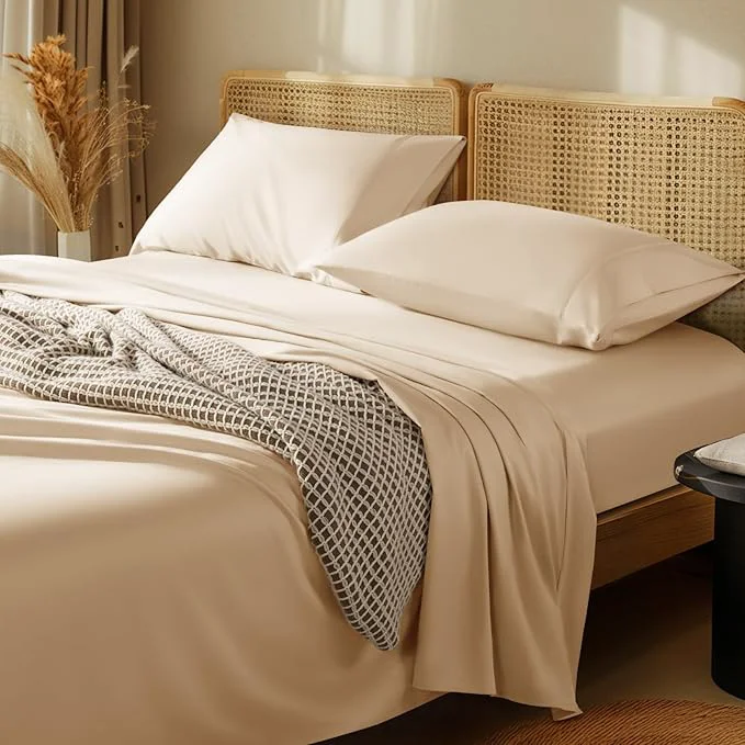Specialty LBRO2M 1000 Thread Count Egyptian Cotton Sheets Set Twin XL 3 Piece Sets Powerful