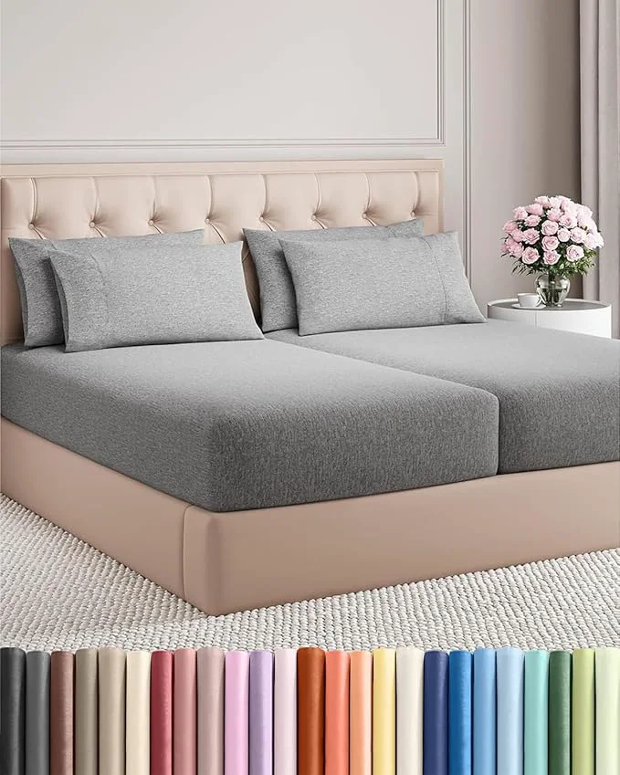 Smooth Split King 7 Piece Sheet Set Carefully Designed