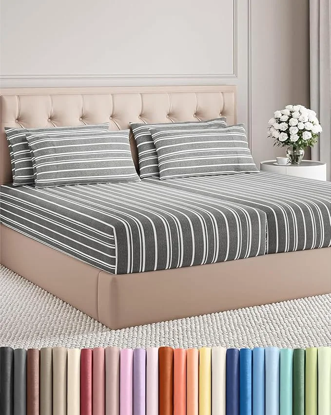 Advanced Split King 7 Piece Sheet Set Green