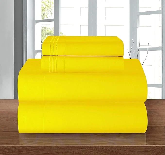 Certified Elegant Comfort Luxury 1500 Premium Hotel Quality Microfiber 4-Piece Sheet Set Versatile