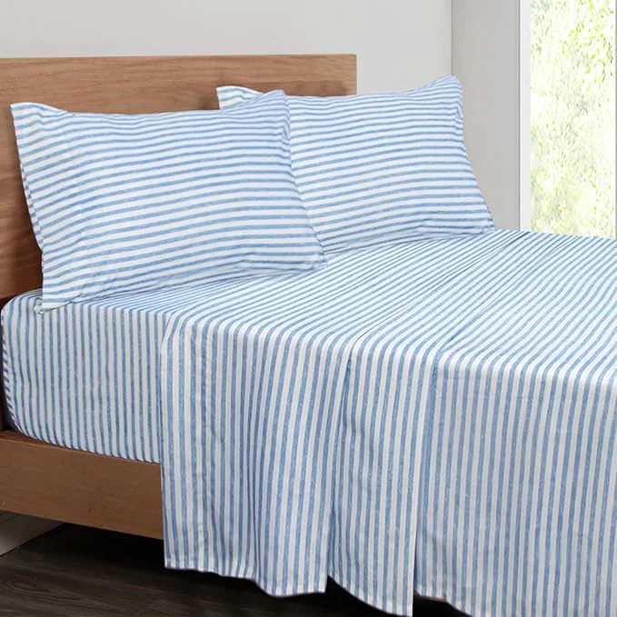 Professional Mejoroom Striped Full Size Sheets Secure