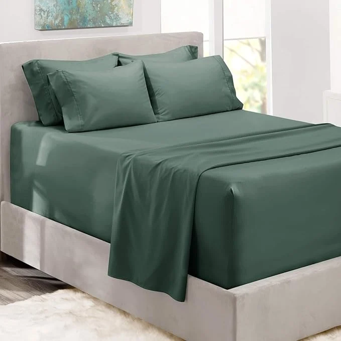 Versatile Hearth Harbor Bed Sheets Luxury Soft 6 Piece Bed Sheet Set Extra Deep Pocket Sophisticated