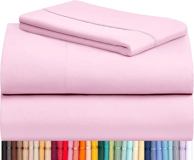Versatile LuxClub 3 PC Twin Sheet Set Deep Pockets Wrinkle Cooling Bed Sheets Hotel Outstanding