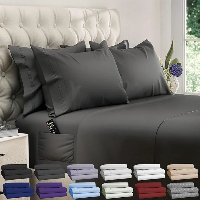 Modern DREAMCARE California King Sheet Sets User-Friendly
