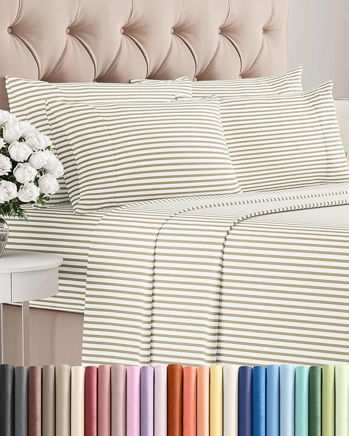 Convenient Full 6 Piece Sheet Set Enhanced