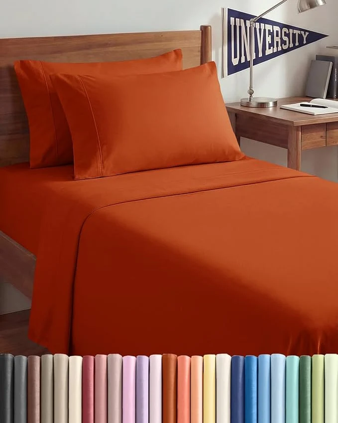 Carefully Designed Twin XL 4 Piece Sheet Set Exceptional