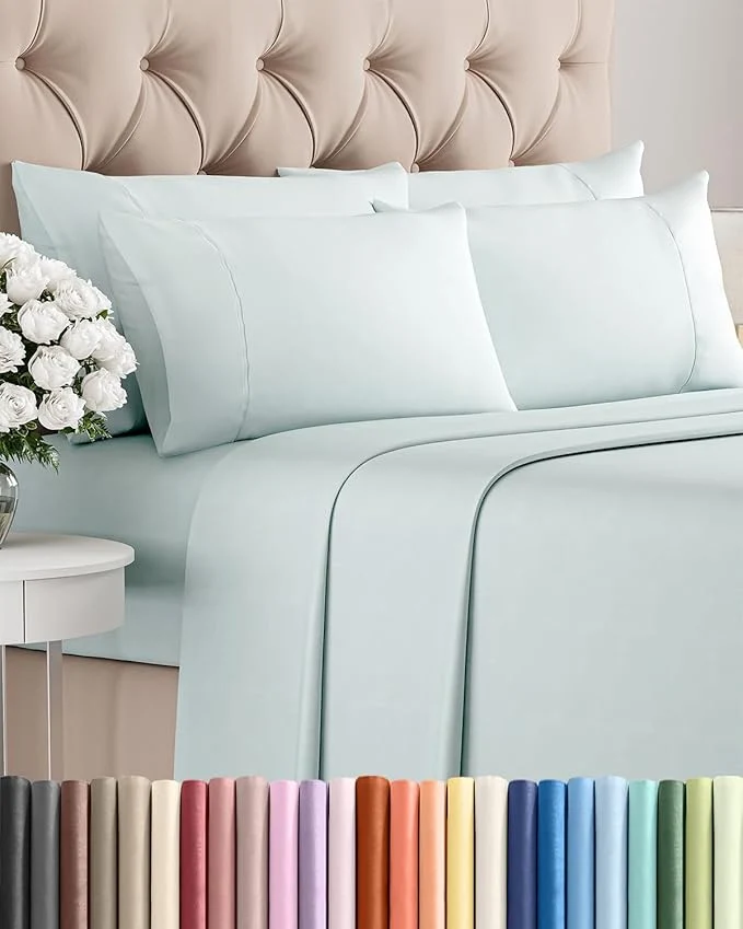 Practical Cal King 6 Piece Sheet Set Elegant