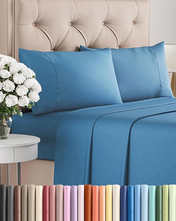 Versatile Twin 4 Piece Sheet Set Durable