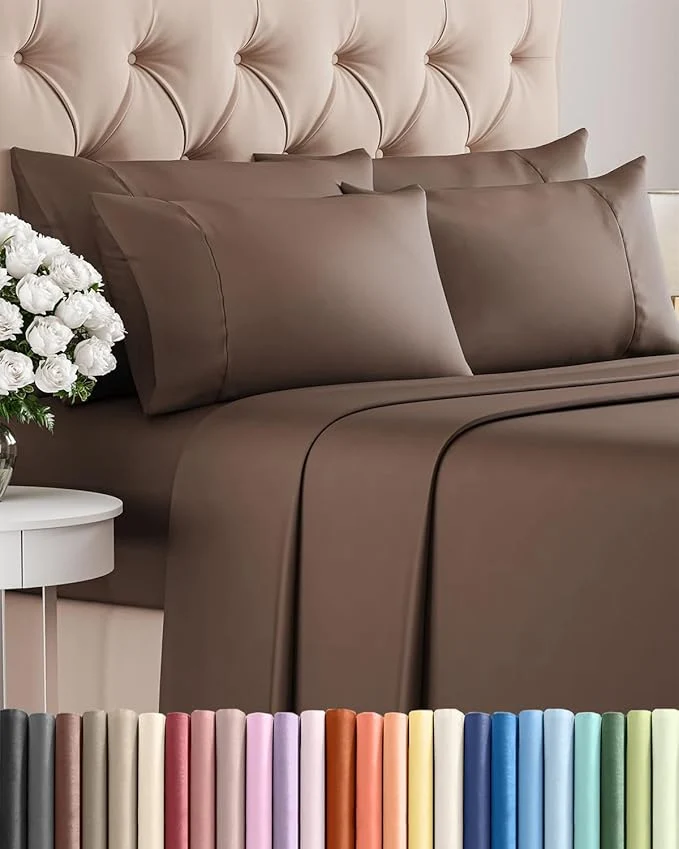 Efficient Cal King 6 Piece Sheet Set Verified