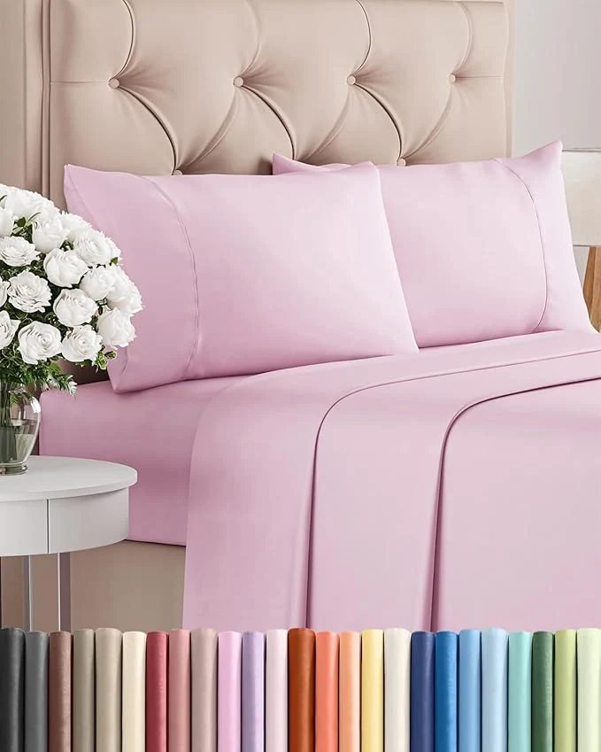 Flexible Twin 4 Piece Sheet Set Secure