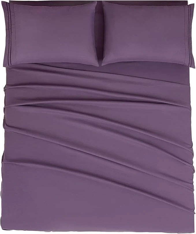 Organic Mejoroom California King Size Sheet Set Premium Material