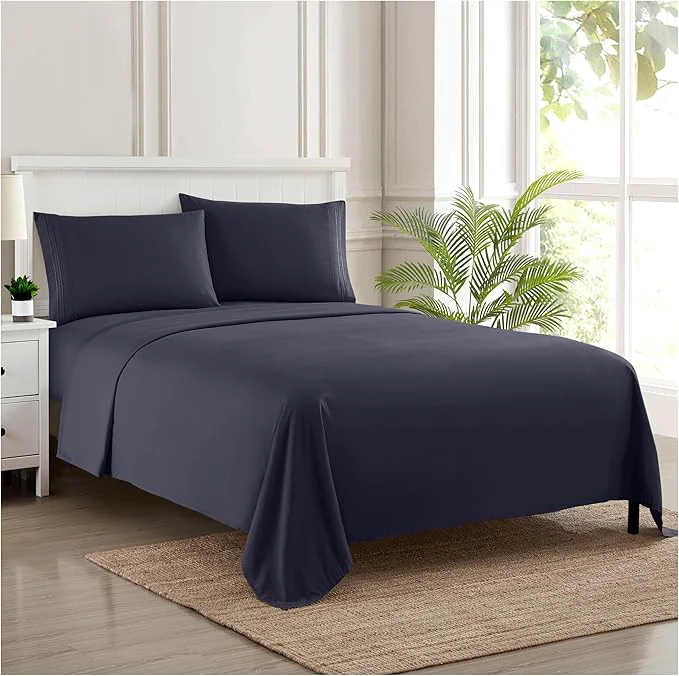 Versatile Twin XL Sheets – Breathable Luxury Sheets – 1800 Supreme Collection Extra Soft Proven