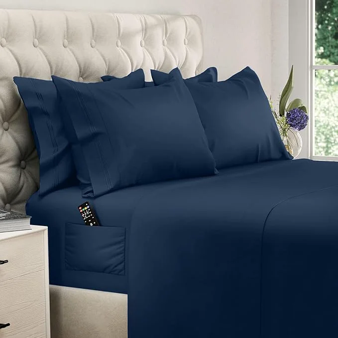 Traditional DREAMCARE California King Sheet Sets High-Performance