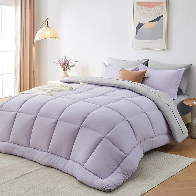 Reliable Sasttie King Size Comforter Set 7 Pieces Bed in a Bag King Complete Bedding High-Quality
