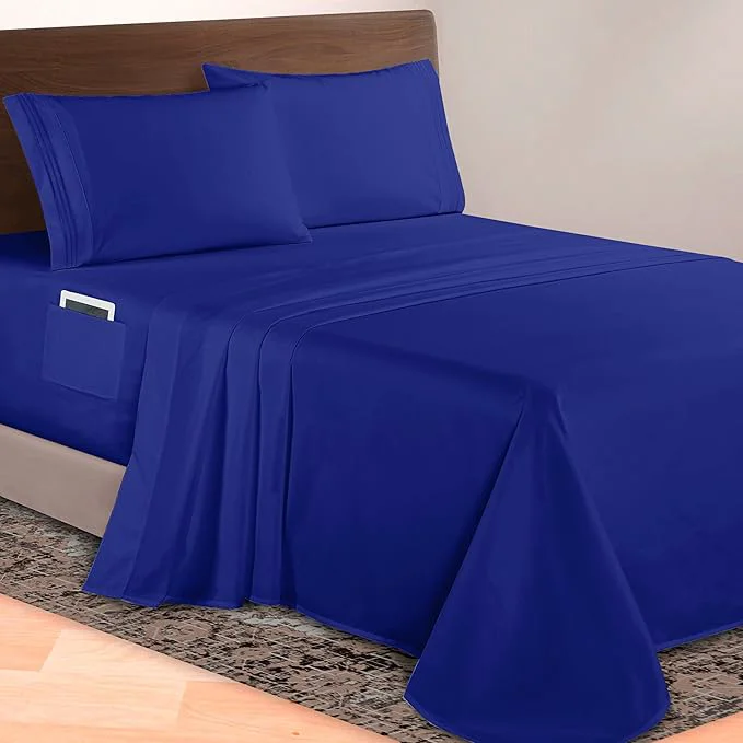 Elite Elegant Comfort Luxurious 1500 Premium Hotel Quality Microfiber 4-Piece Sheet Responsible