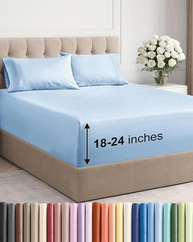 Trusted Extra Deep Queen Sheet Set Outstanding