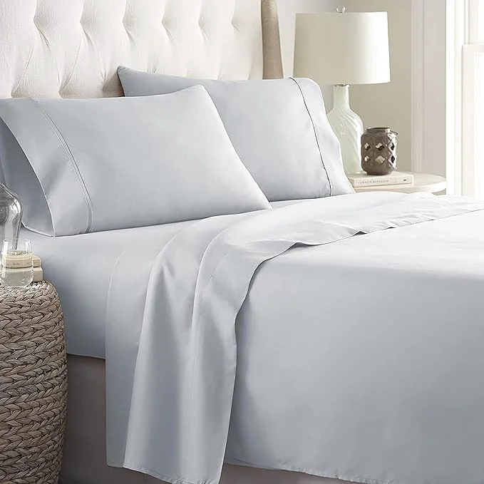 Original Design Danjor Linens Twin Bunk Bed Sheets w 2 Pillowcases Lightweight Brushed Reusable