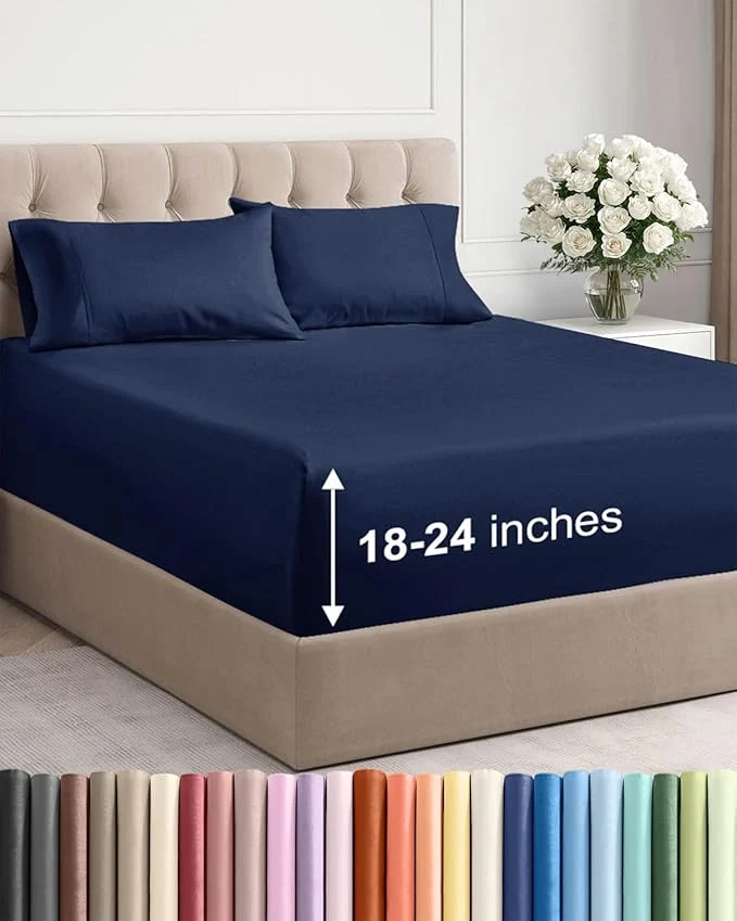 Pure Extra Deep King Sheet Set Excellent