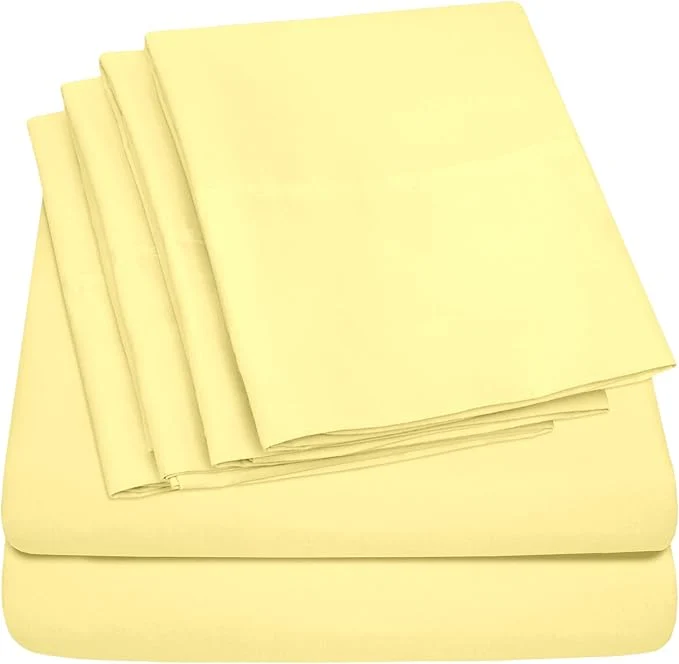 Prestigious RV Queen Sheets Pale Yellow Verified