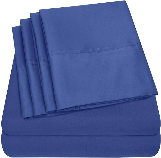 Safe Sweet Home Collection 6 Piece 1500 Supreme Collection Brushed Microfiber Deep Fine Crafted