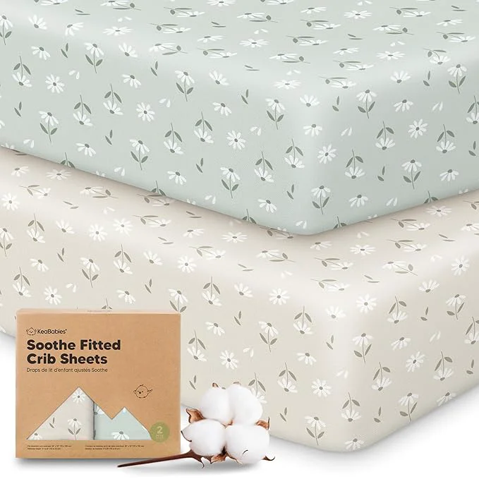 Prestigious KeaBabies 2-Pack Organic Crib Sheets High-Performance