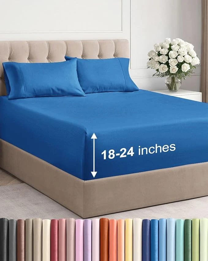 Fine Crafted Extra Deep King Sheet Set Authentic