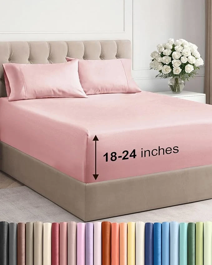 Responsible Extra Deep King Sheet Set Minimalist