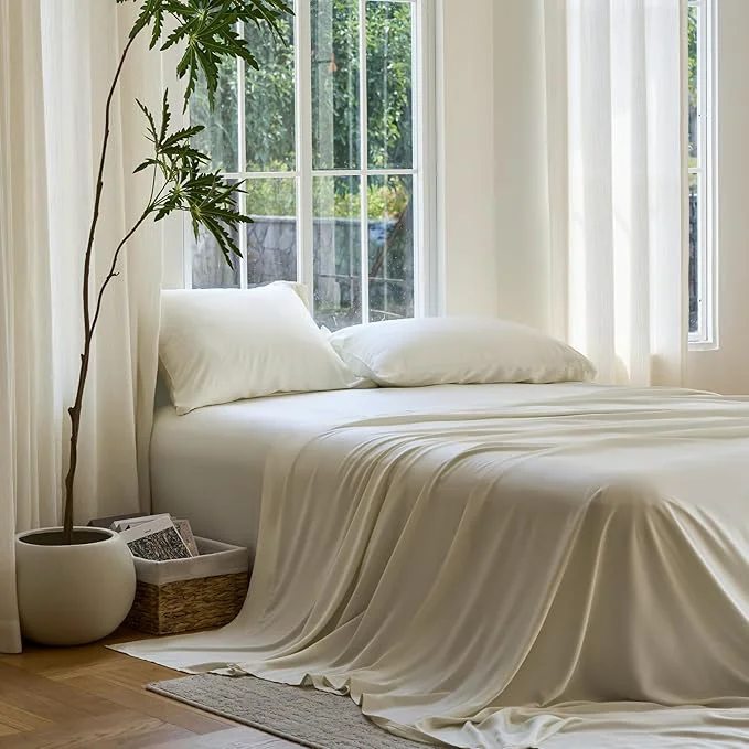 Verified DOZ Sheet Set Viscose derived from Bamboo Organically Grown Buttery Soft High-End