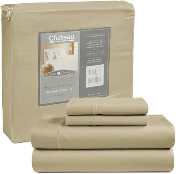 Sophisticated Bed Sheets King Size Sheets Set 800 Thread Count Sateen Weave King Size Relaxed