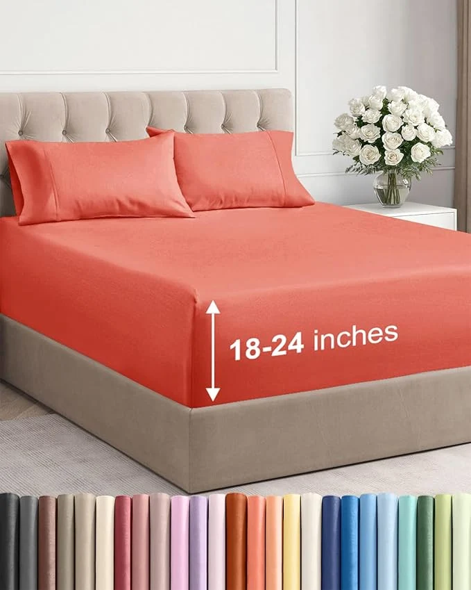 Genuine Extra Deep Queen Sheet Set Crafted