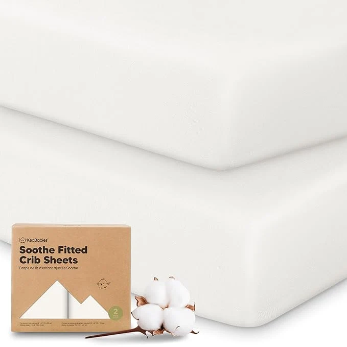 Exceptional KeaBabies 2-Pack Organic Crib Sheets Easy-to-Use
