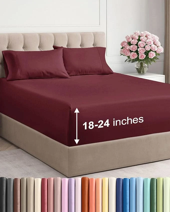Elite Extra Deep Full Sheet Set Reusable