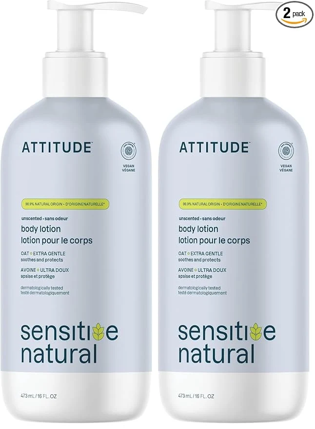 Environmentally Friendly ATTITUDE Body Lotion for Sensitive Skin World-Class