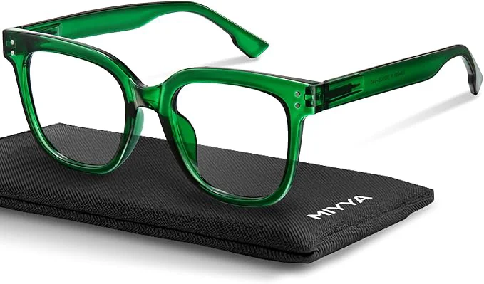 Artisan miyya Blue Light Glasses for Women Men – Oversized UV Blue Light Blocker Effective