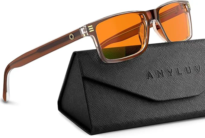 Fast ANYLUV Blue Light Glasses Men Woman Eye Strain Relief Eye Protection Fine Crafted
