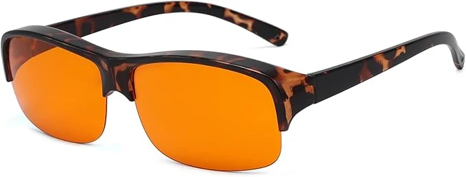 Dependable Eyekepper Anti-Blue Light Blocking Fitover Glasses Wear Over Computer Top-Quality