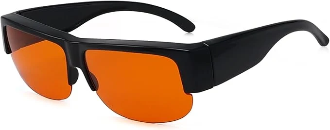 Enhanced Eyekepper Blue Light Reduction Fitover Anti-Blue Blocking Computer Fashionable