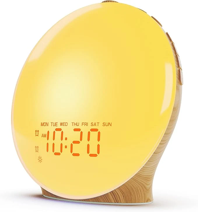 Versatile JALL Wake Up Light Sunrise Alarm Clock Functional