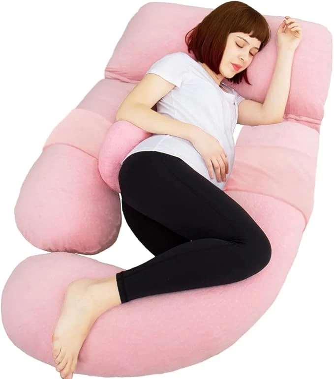 Carefully Designed AS AWESLING 60in Full Body Pillow Nursing Maternity and Pregnancy Pillow Crafted